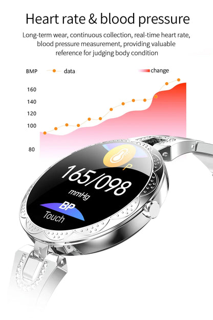 Metallic Minimalist Lady Smartwatch
