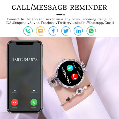Metallic Minimalist Lady Smartwatch