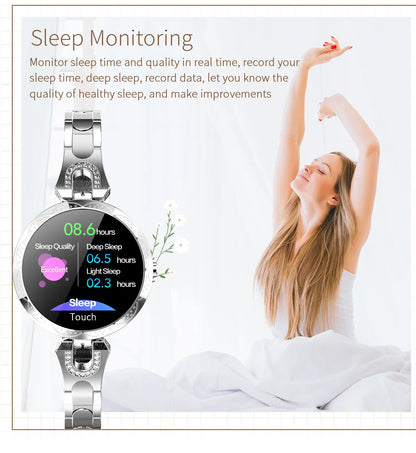 Metallic Minimalist Lady Smartwatch