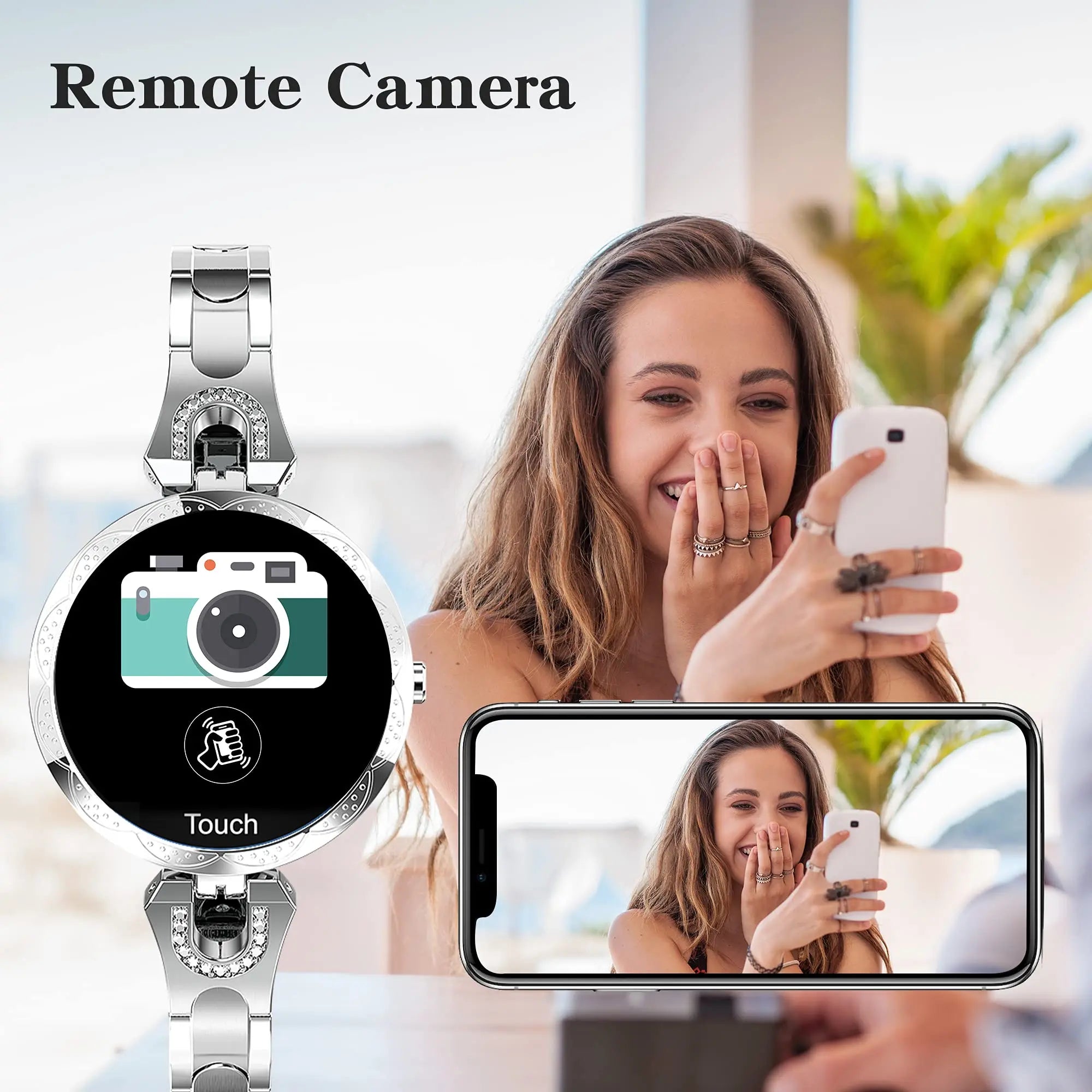 Metallic Minimalist Lady Smartwatch