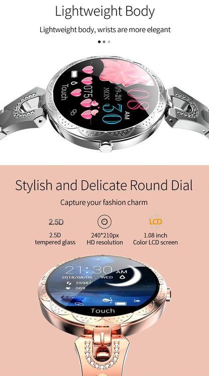 Metallic Minimalist Lady Smartwatch