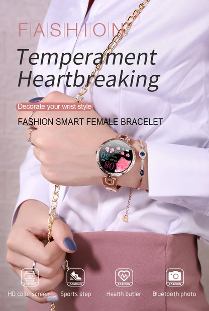 Metallic Minimalist Lady Smartwatch