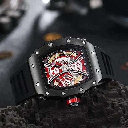 PAROVIAL - Silver Black Red