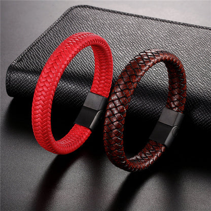 Armbänder aus echtem Leder